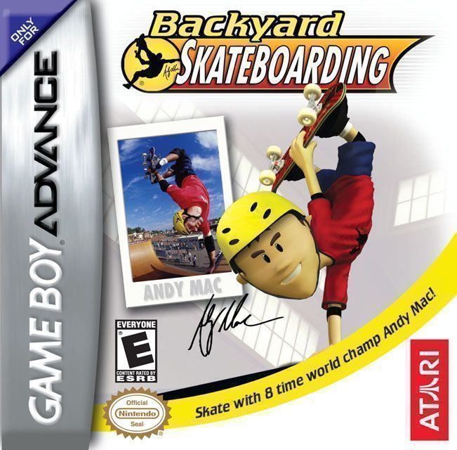 Backyard Skateboarding GBA (USA) Game Cover